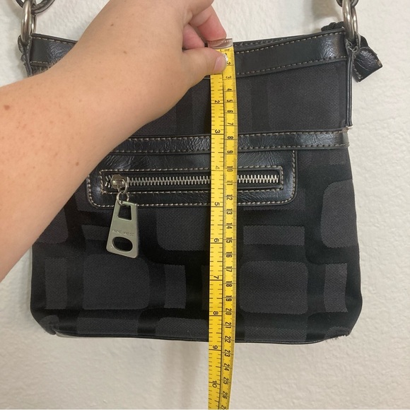 Nine West Satchel Purse - Black - 9"x9" - Picture 6 of 11